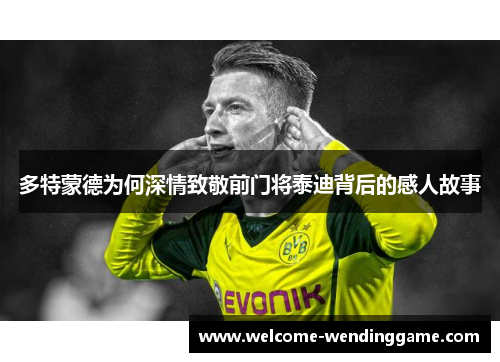 多特蒙德为何深情致敬前门将泰迪背后的感人故事
