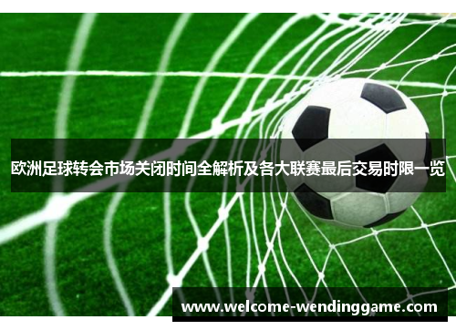 欧洲足球转会市场关闭时间全解析及各大联赛最后交易时限一览